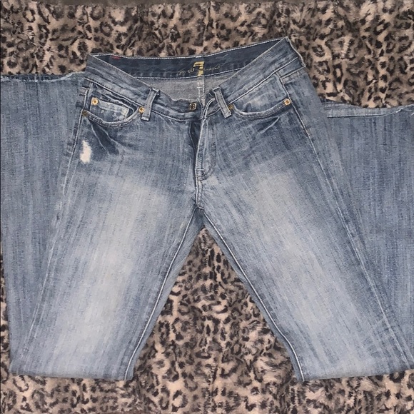 7 For All Mankind Denim - 7 for all mankind jeans- worn twice